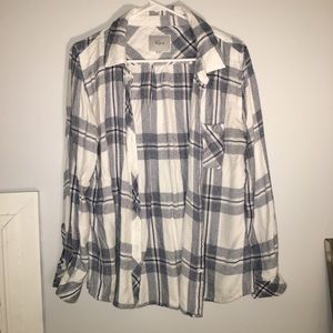thin plaid rails flannel